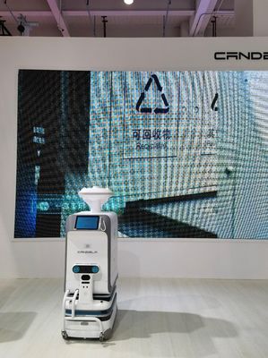 未来已来,坎德拉科技分体式设计点燃2021世界机器人大会